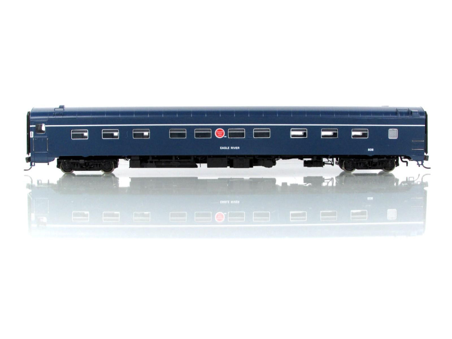 HO Scale **MISSOURI PACIFIC* *Eagle River* Sleeper - Rapido 113052, Lighted RARE