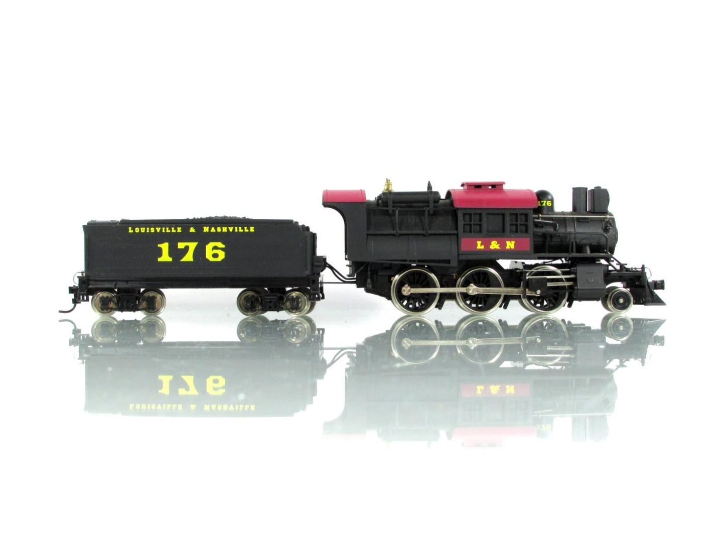 HO Scale **LOUISVILLE NASHVILLE** 2-6-0 MOTHER HUBBARD #176 - IHC Premiere 23172