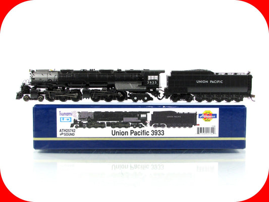 N Scale **UNION PACIFIC 4-6-6-4 CHALLENGER** #3933 - Athearn 25742, DCC Tsunami2