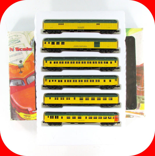 N Scale **CHICAGO & NORTH WESTERN** Heavyweight Passenger 6-Set -Con-Cor 5700141