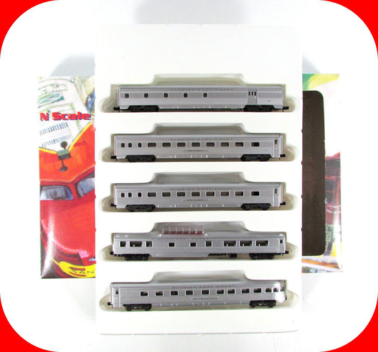 N Scale **FLORIDA EAST COAST** Lightweight Passenger 5-Car Set -- Con-Cor 540008