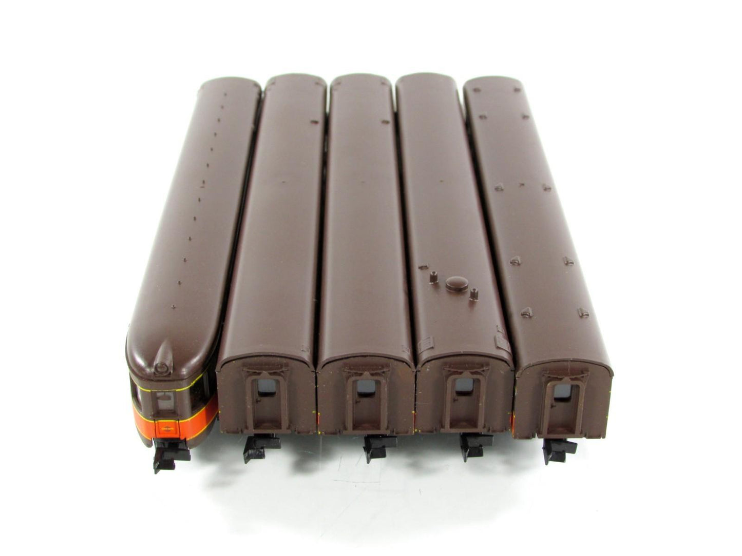 N Scale ***ILLINOIS CENTRAL***  Lightweight Passenger 5-Car Set - Con-Cor 004024