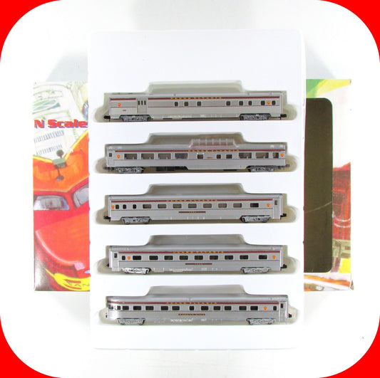 N Scale ***PENNSYLVANIA SENATOR*** Lightweight Passenger 5-Set - Con-Cor 5400031