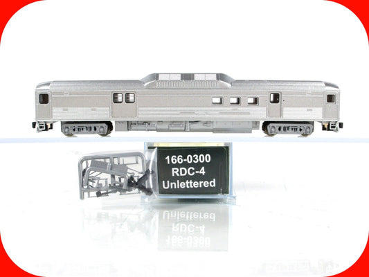 N Scale ***RAIL DIESEL CAR*** RDC-4 Unlettered -- Kato 166-0300, DCC Ready