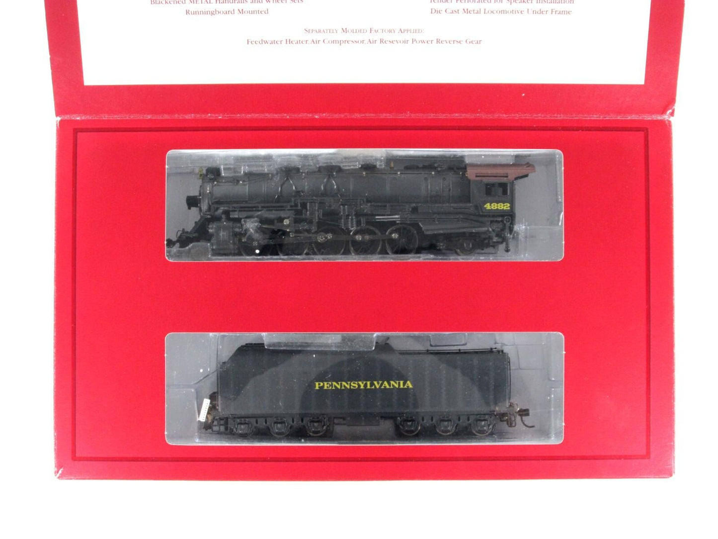 HO Scale **PENNSYLVANIA** 2-10-2 Santa Fe Locomotive 4882 - IHC 23409, DCC Sound