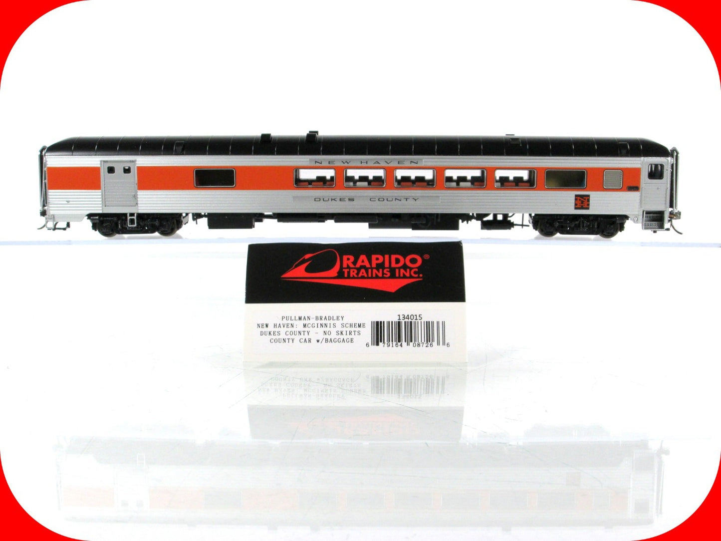 HO Scale ***NEW HAVEN*** DUKES County Car ------- Rapido 134015, Lighted **RARE*