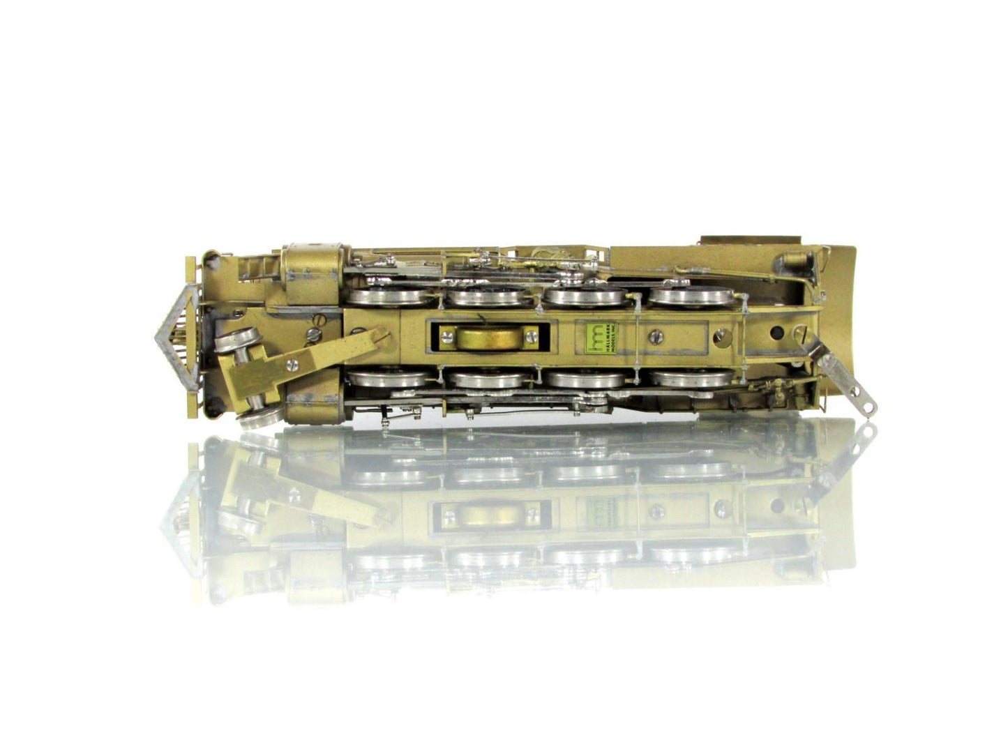 HO Scale Brass ***SANTA FE*** 2507 Class 2-8-0 Steam Locomotive - by Hallmark