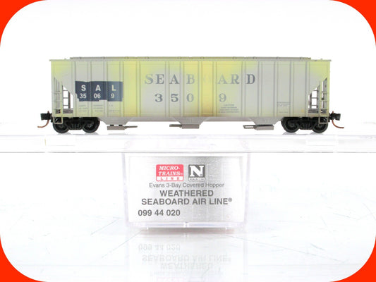 N Scale **SEABOARD AIR LINE** Weathered Hopper, SAL 35069 -Micro Trains 09944020
