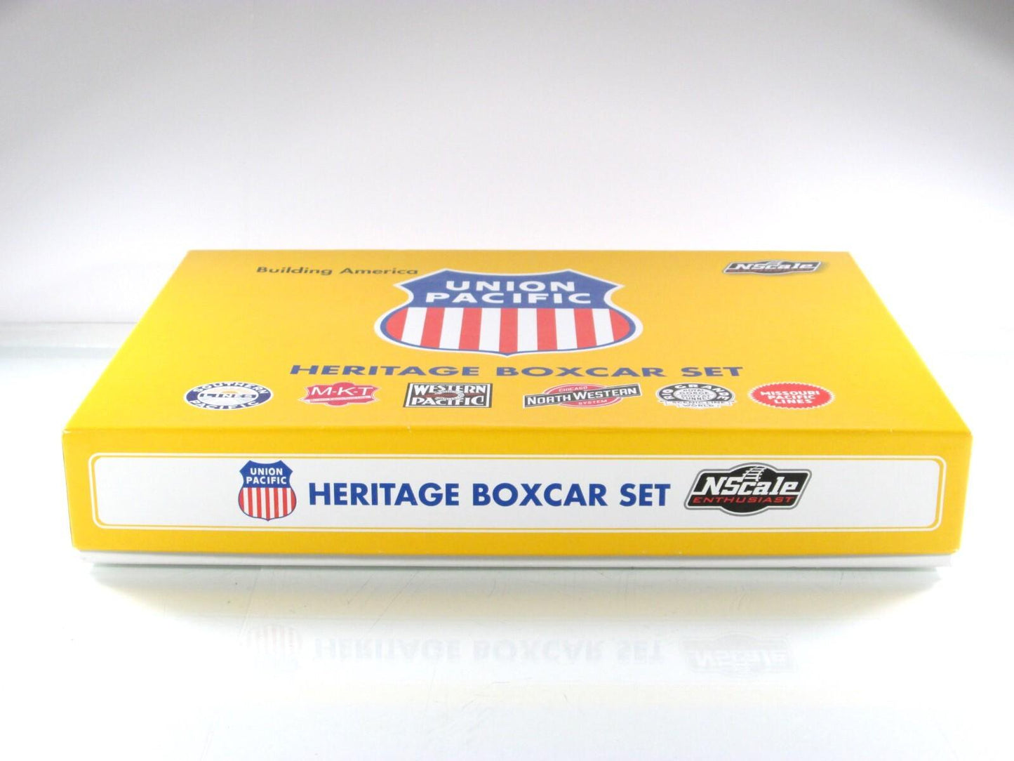 N Scale ***UNION PACIFIC*** Heritage Box Car 7-Pack -  Intermountain Special Run