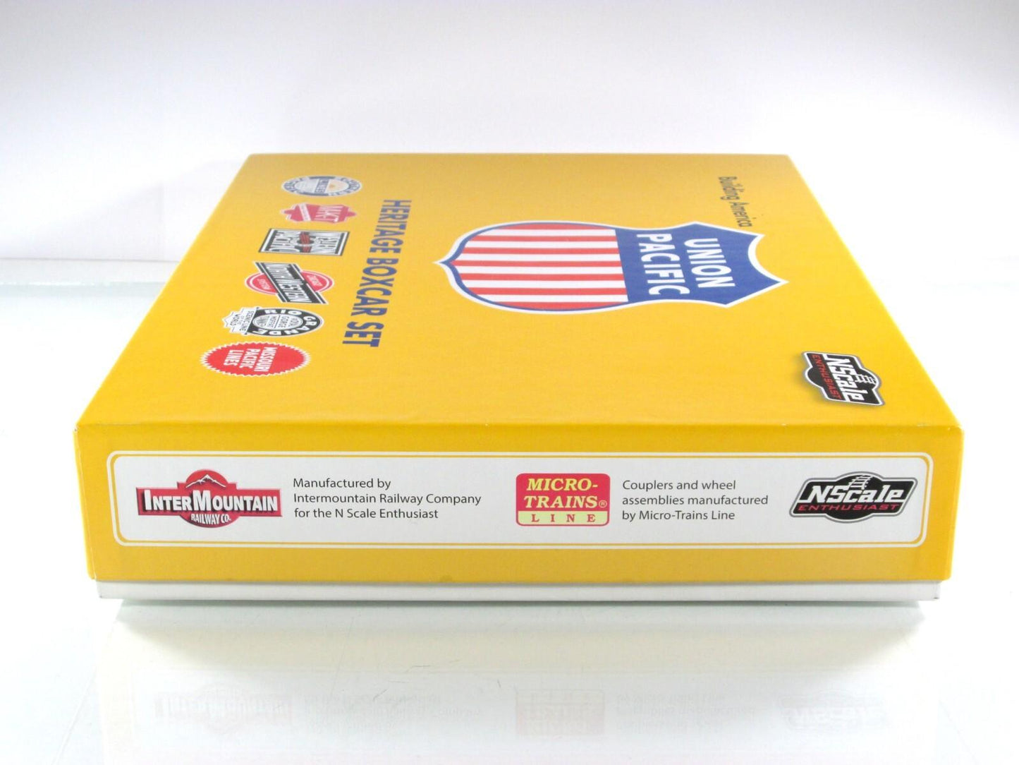 N Scale ***UNION PACIFIC*** Heritage Box Car 7-Pack -  Intermountain Special Run