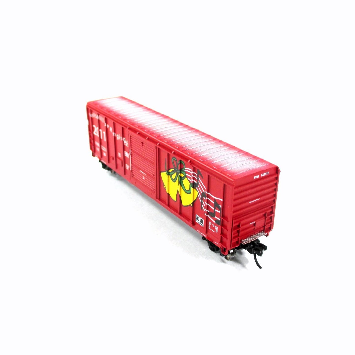 N Scale ***CHRISTMAS BELLS*** 50' Box Car #122511, 2011 - Fox Valley 8909 **RARE