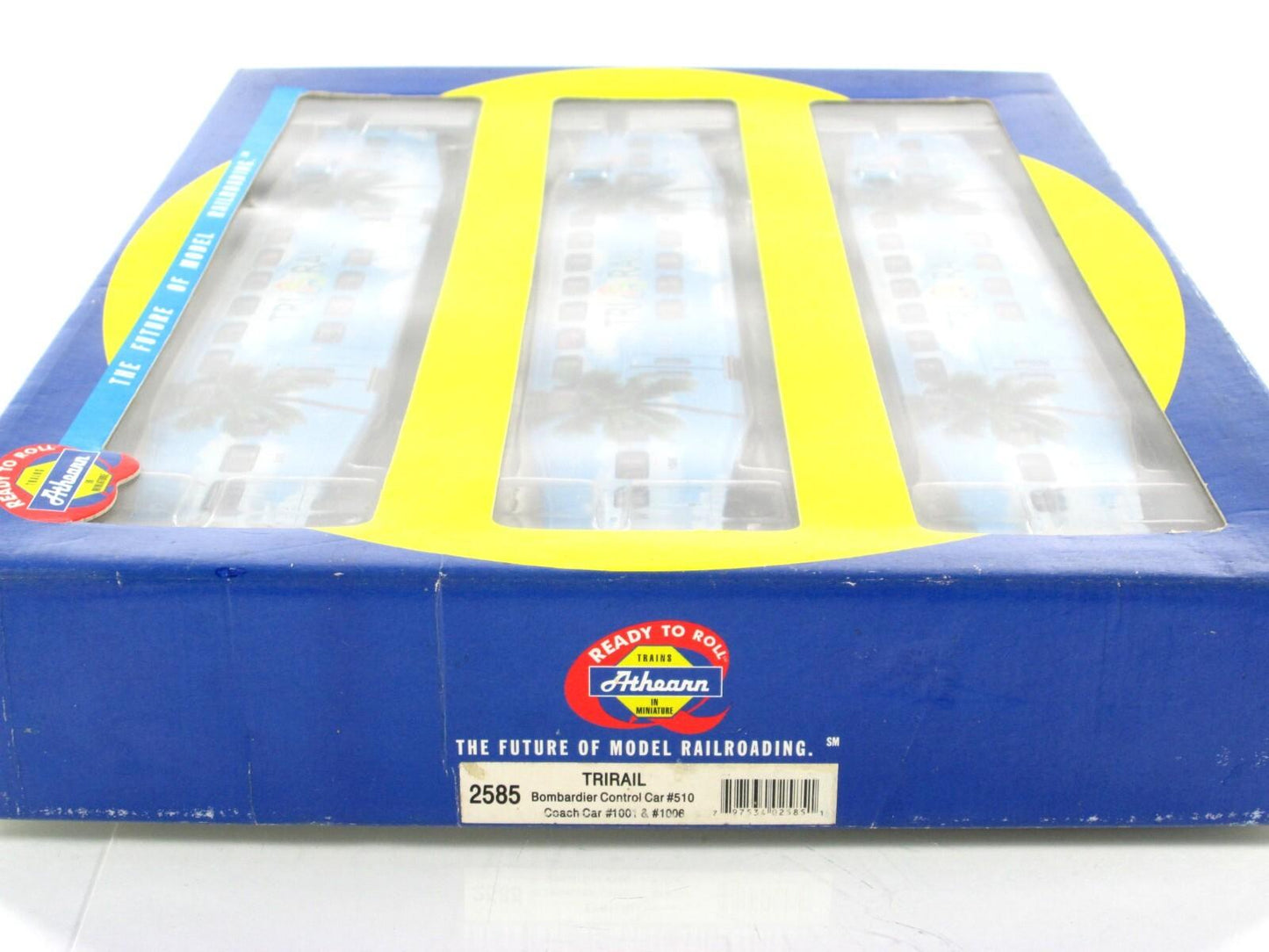 HO Scale ***TRI RAIL*** Bombardier Passenger Set #510, 1001, 1006 - Athearn 2585