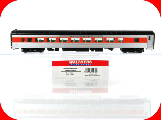 HO Scale **NEW HAVEN** Pullman-Standard 64-Seat Coach - Walthers 932-15003 *RARE