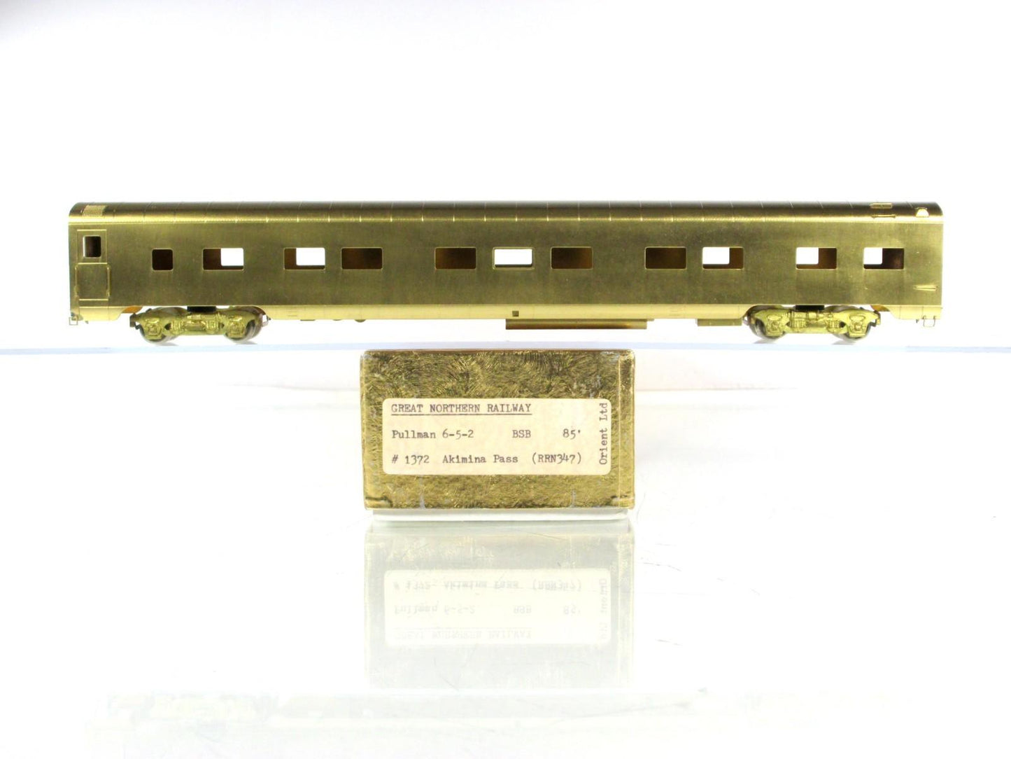 HO Scale BRASS ***GREAT NORTHERN EMPIRE BUILDER*** 85' Pullman Sleeper- ORIENTAL