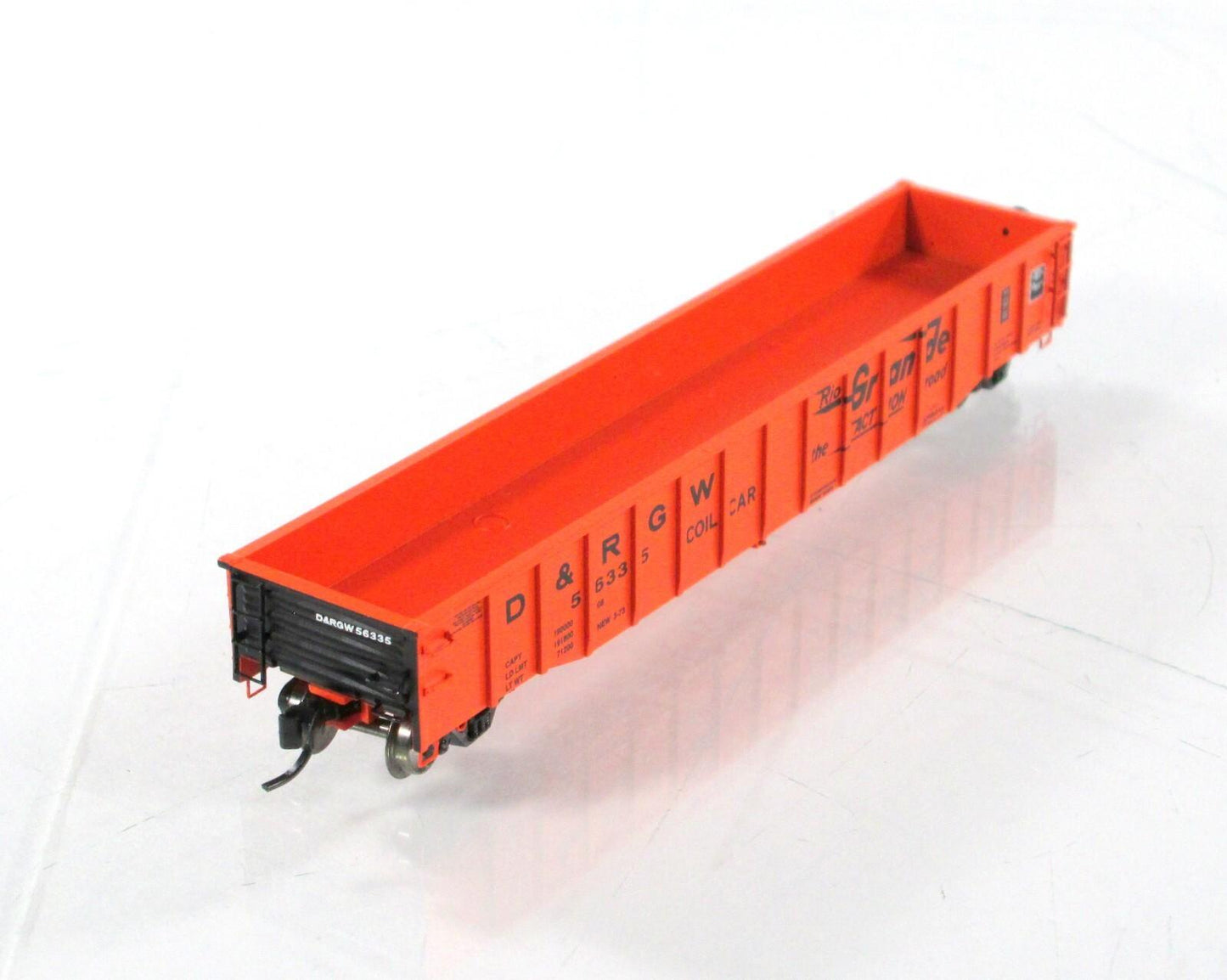 N Scale *DENVER RIO GRANDE WESTERN* 52' Gondola 6-Pack #2 - TrainWorx FVM 25201
