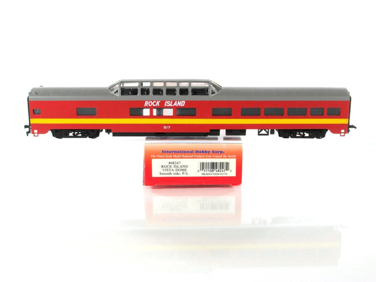 HO Scale ***ROCK ISLAND*** Lightweight Passenger Car 8-Pack Set ------ IHC 48248