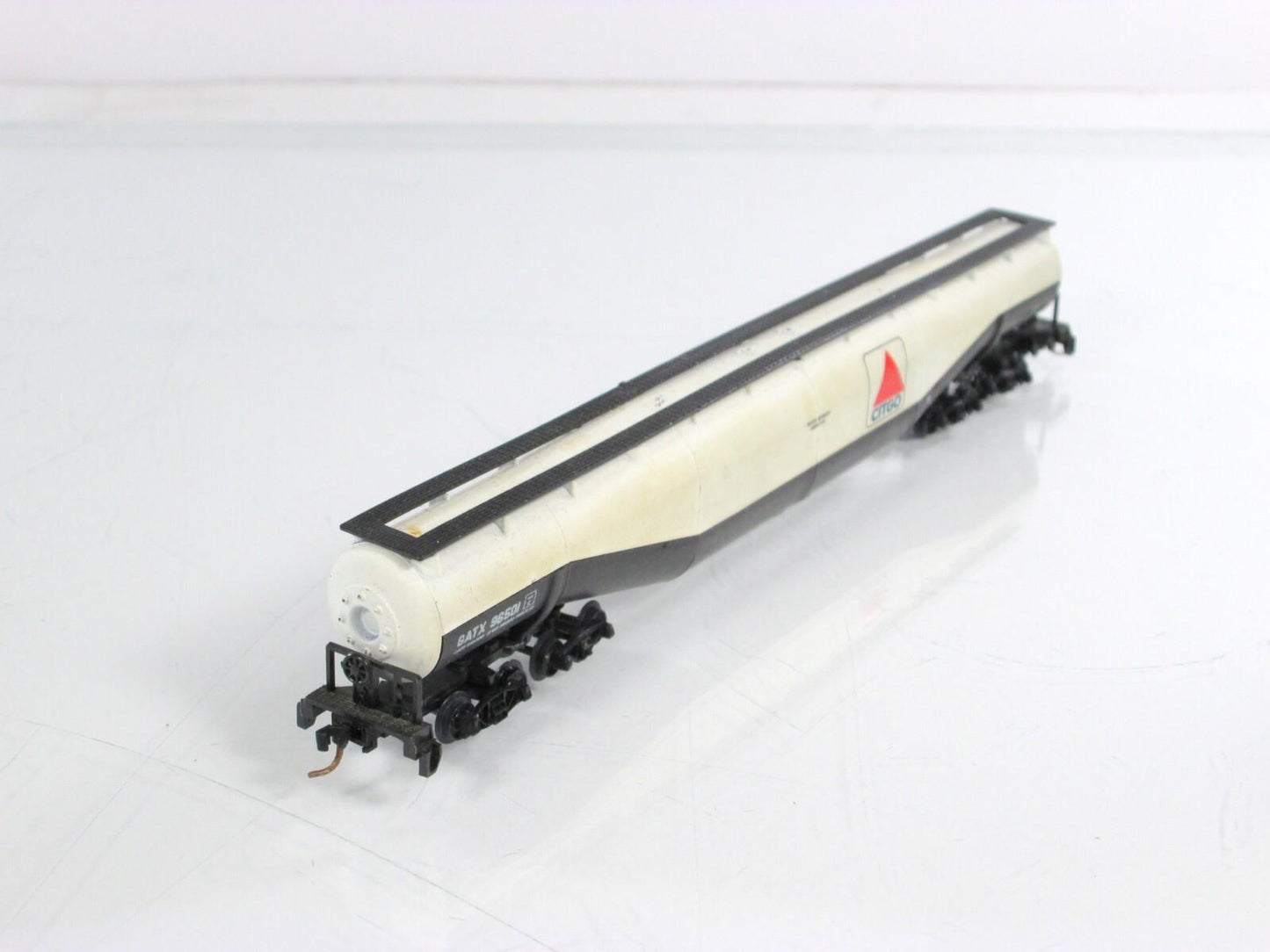 N Scale **CITGO** Jumbo 94' Tank Car, GATX 96501 -Atlas 3111, Micro Trains Cplrs