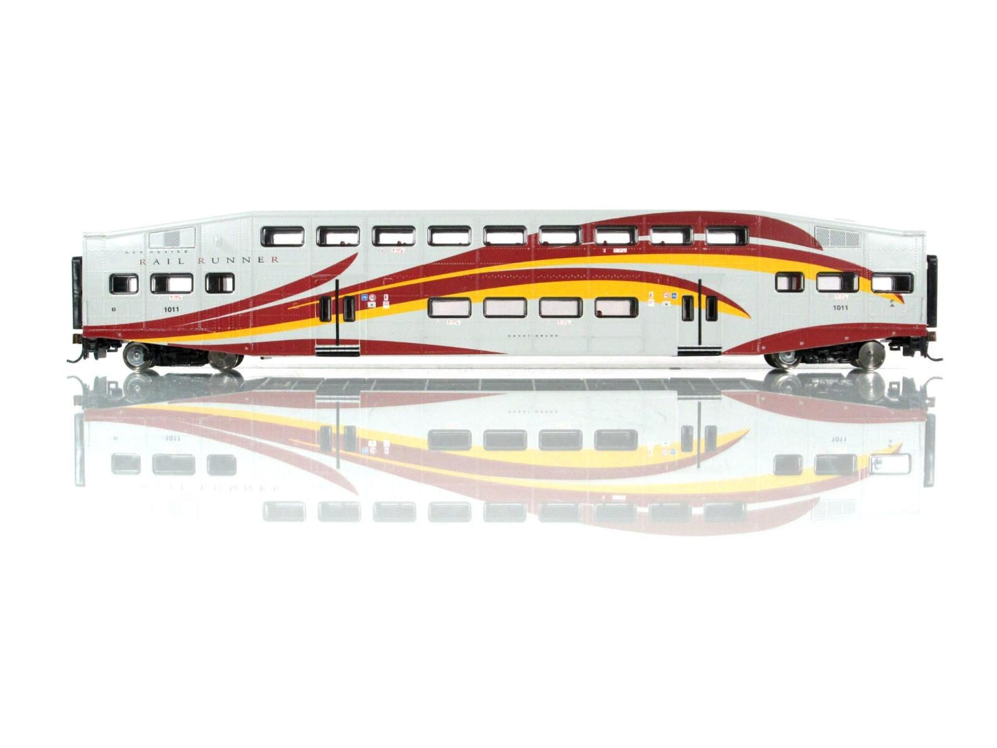 HO Scale ***NEW MEXICO RAIL RUNNER*** Bombardier Coach #1011 -- Athearn ATH25737