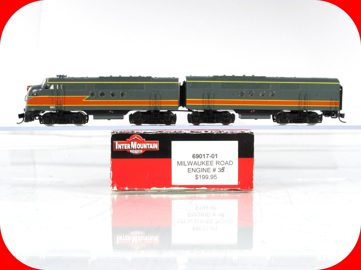 N Scale ***MILWAUKEE ROAD*** FT A/B Set #38 -- Intermountain 69017-01, DCC Ready