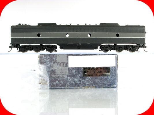 HO Scale Brass ***NEW YORK CENTRAL*** E8 B-Unit Dummy - Balboa, Knuckle Couplers