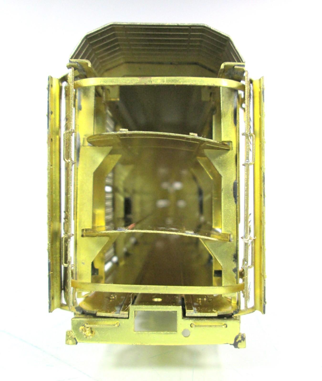 HO Scale BRASS ***Thrall Tri-Level Enclosed AUTO RACK*** -- Overland / Ajin 1325