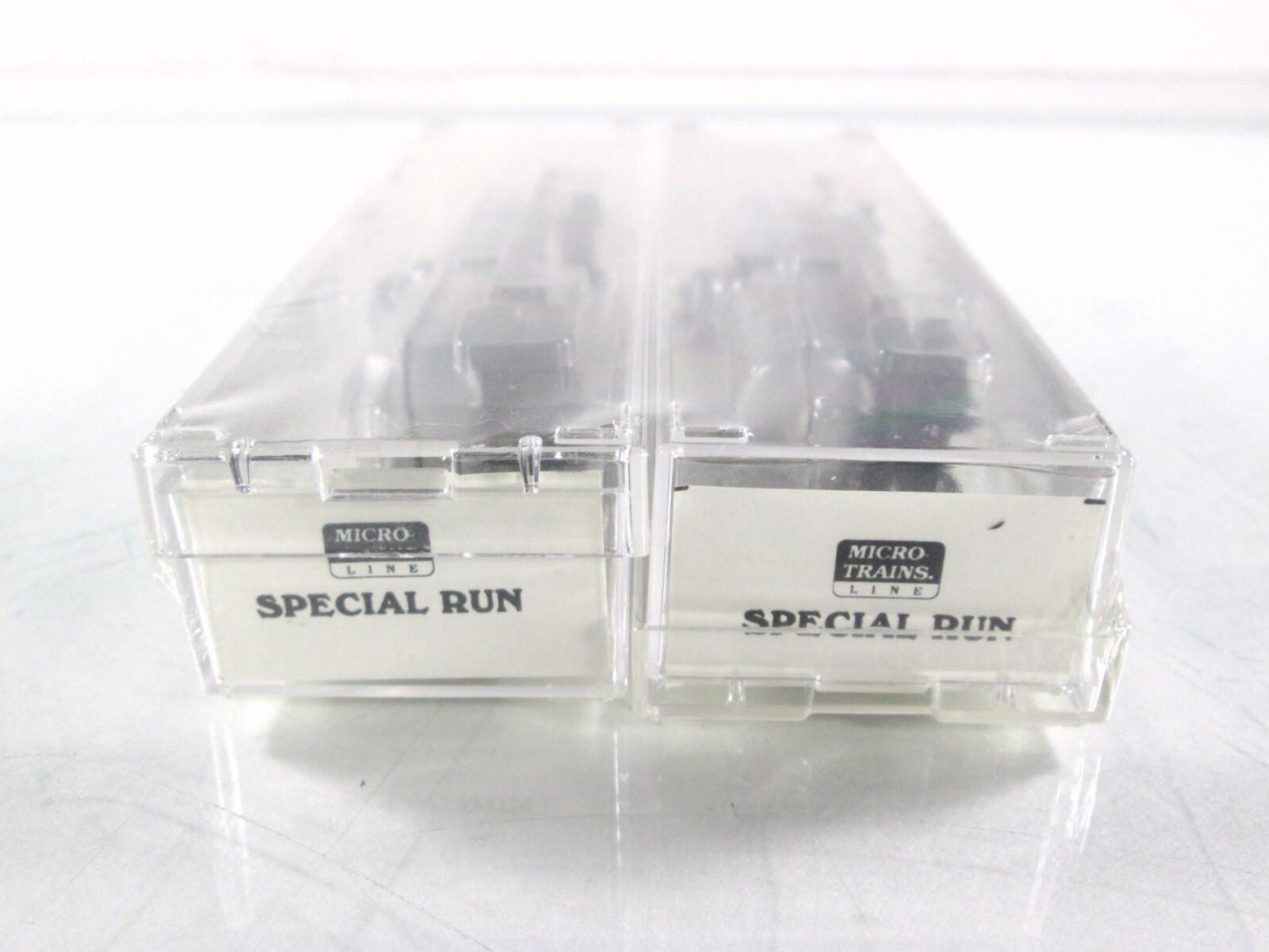 N Scale ***BELMONT SHORE LINES*** 39' Tank Car 2-Pack - Micro Trains Special Run
