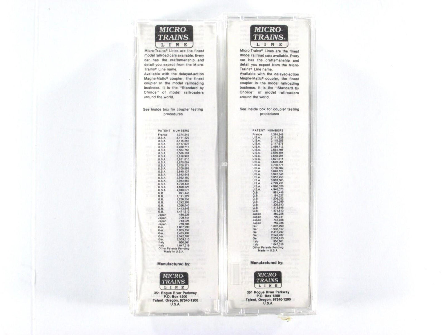 N Scale ***BELMONT SHORE LINES*** 39' Tank Car 2-Pack - Micro Trains Special Run