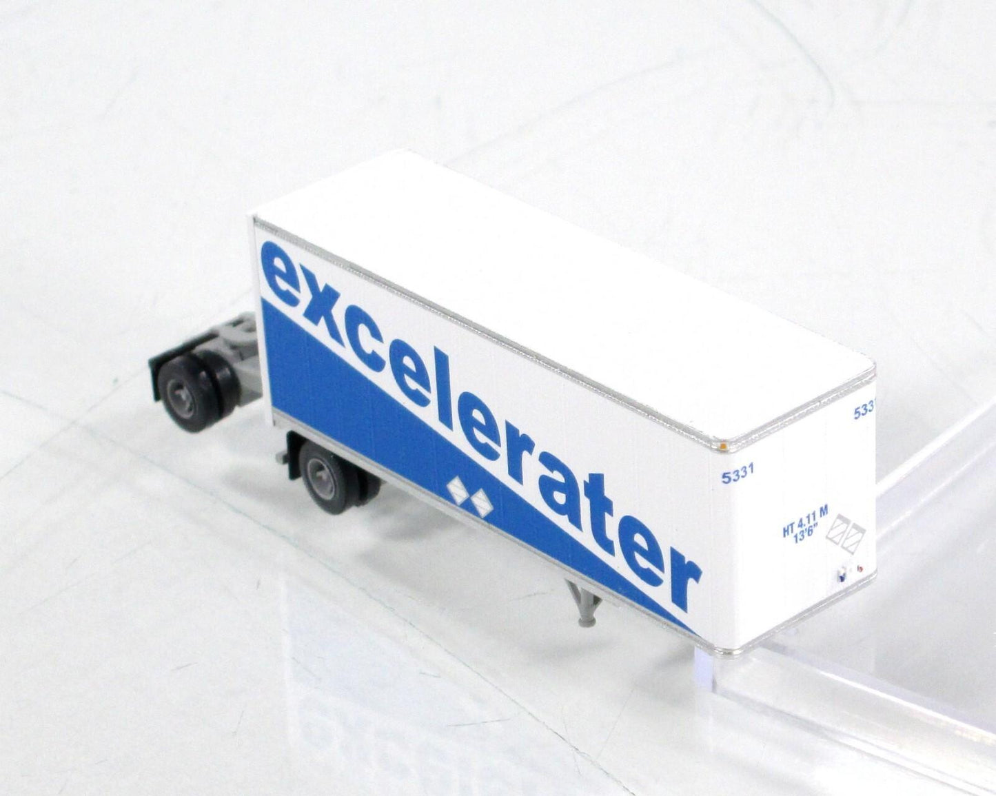 N Scale ***EXCELERATER*** 28' Pup Trailer #5331 - Trainworx 42873-2, Special Run