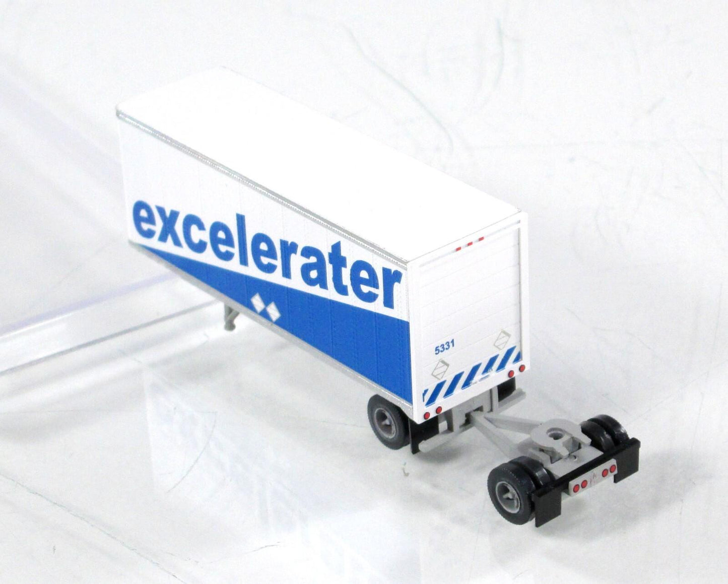 N Scale ***EXCELERATER*** 28' Pup Trailer #5331 - Trainworx 42873-2, Special Run
