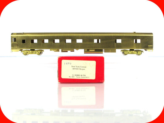 HO Scale BRASS ***NEW YORK CENTRAL*** River Sleeper Passenger Car ---- Soho 1602