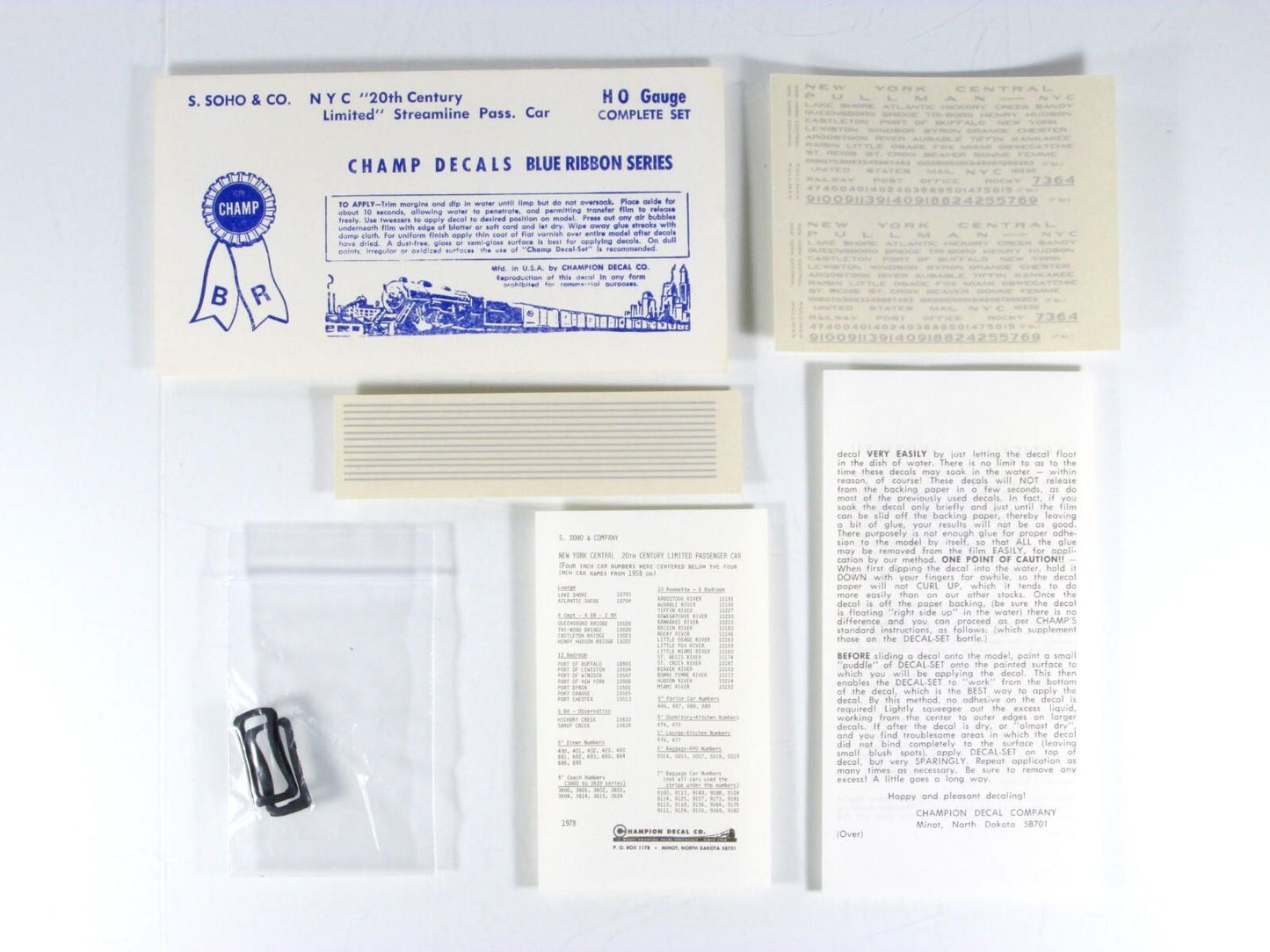 HO Scale BRASS ***NEW YORK CENTRAL*** River Sleeper Passenger Car ---- Soho 1602