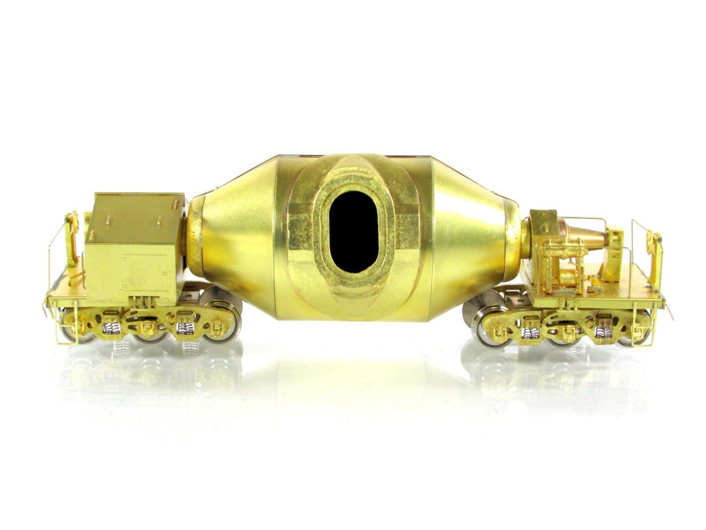 HO Scale BRASS ***POLLOCK 168 Ton HOT METAL CAR***  by AWE - Art Hobbies (Korea)
