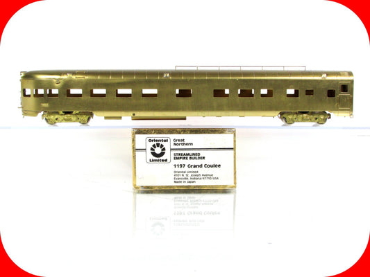 HO Scale BRASS ***GN EMPIRE BUILDER*** 1197 Grand Coulee Observation -- ORIENTAL