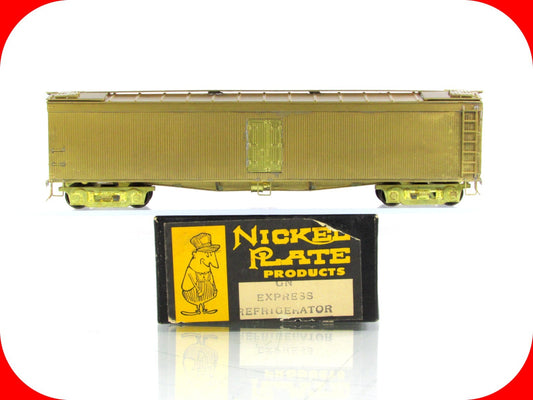 HO Scale BRASS ***GREAT NORTHERN*** Express Reefer Car --- Nickel Plate Products