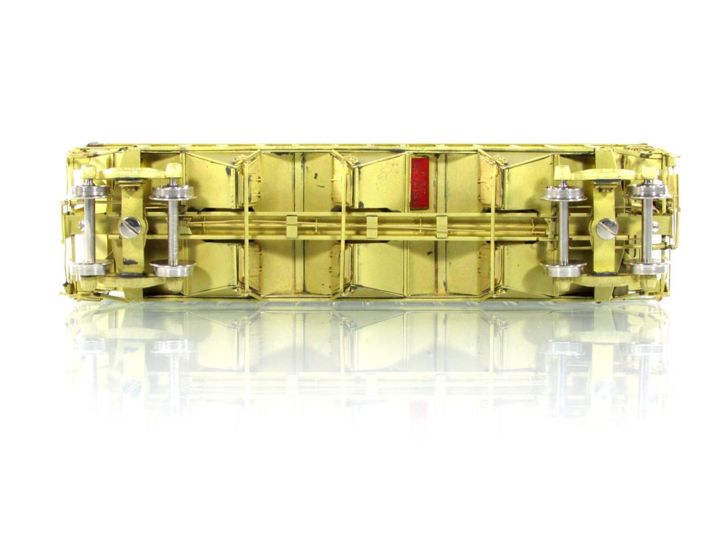 HO Scale BRASS ***70-Ton 3-Bay Open Hopper*** --- Precision & Iron Horse - 15782