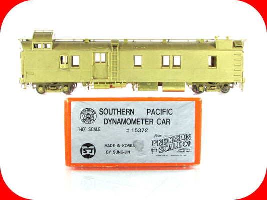 HO Scale BRASS *SOUTHERN PACIFIC* DYNAMOMETER CAR - Precision / Iron Horse 15372