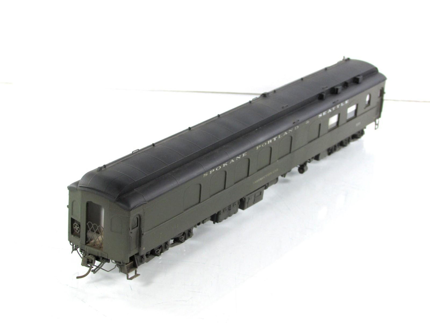 HO Scale BRASS **SP&S INSTRUCTION CAR** Weathered - W&R Enterprises, Knuckle Cpl