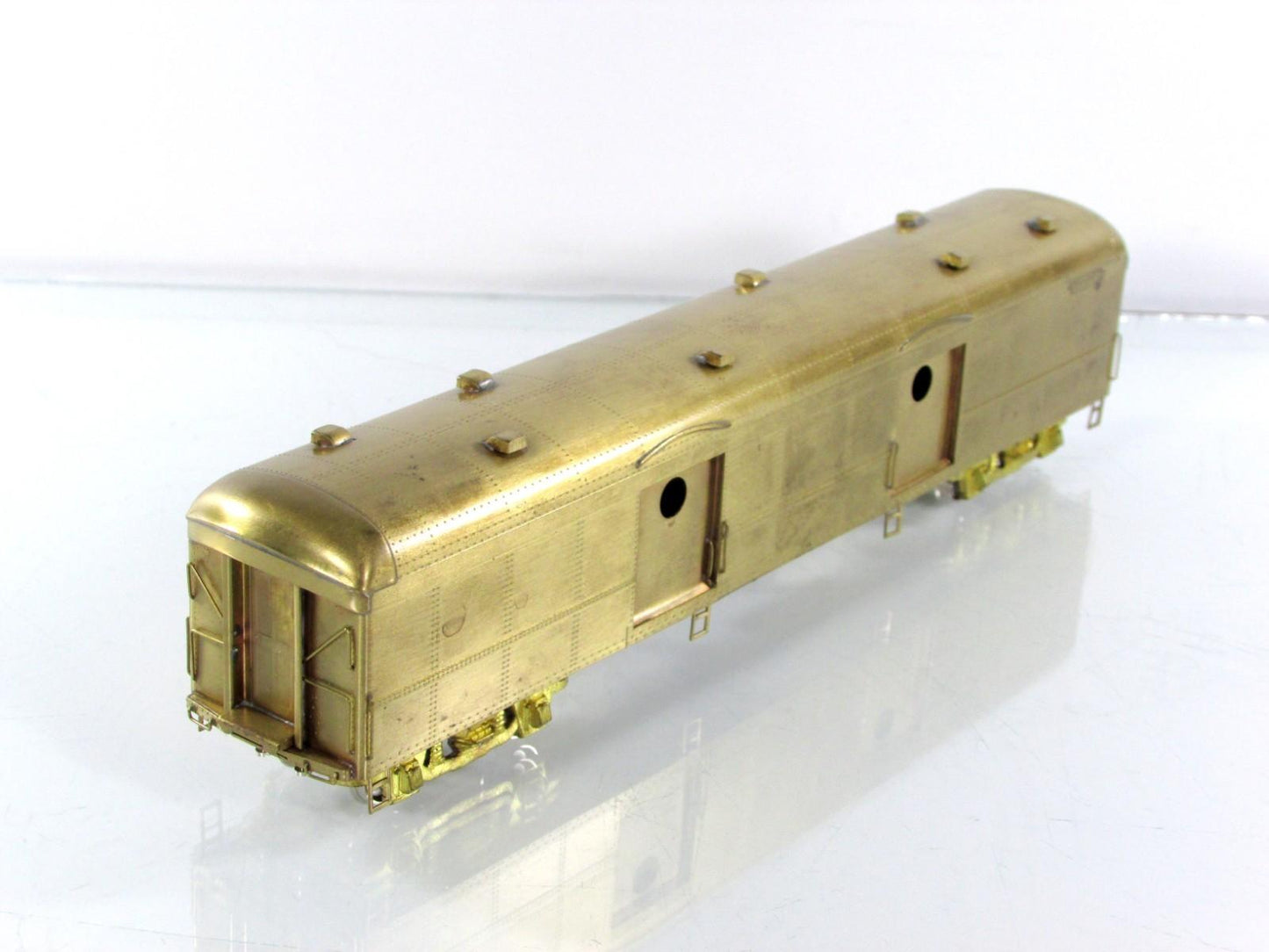 HO Scale ***PENNSYLVANIA*** Porthole Door Baggage Car --- NJ Custom Brass PS-702