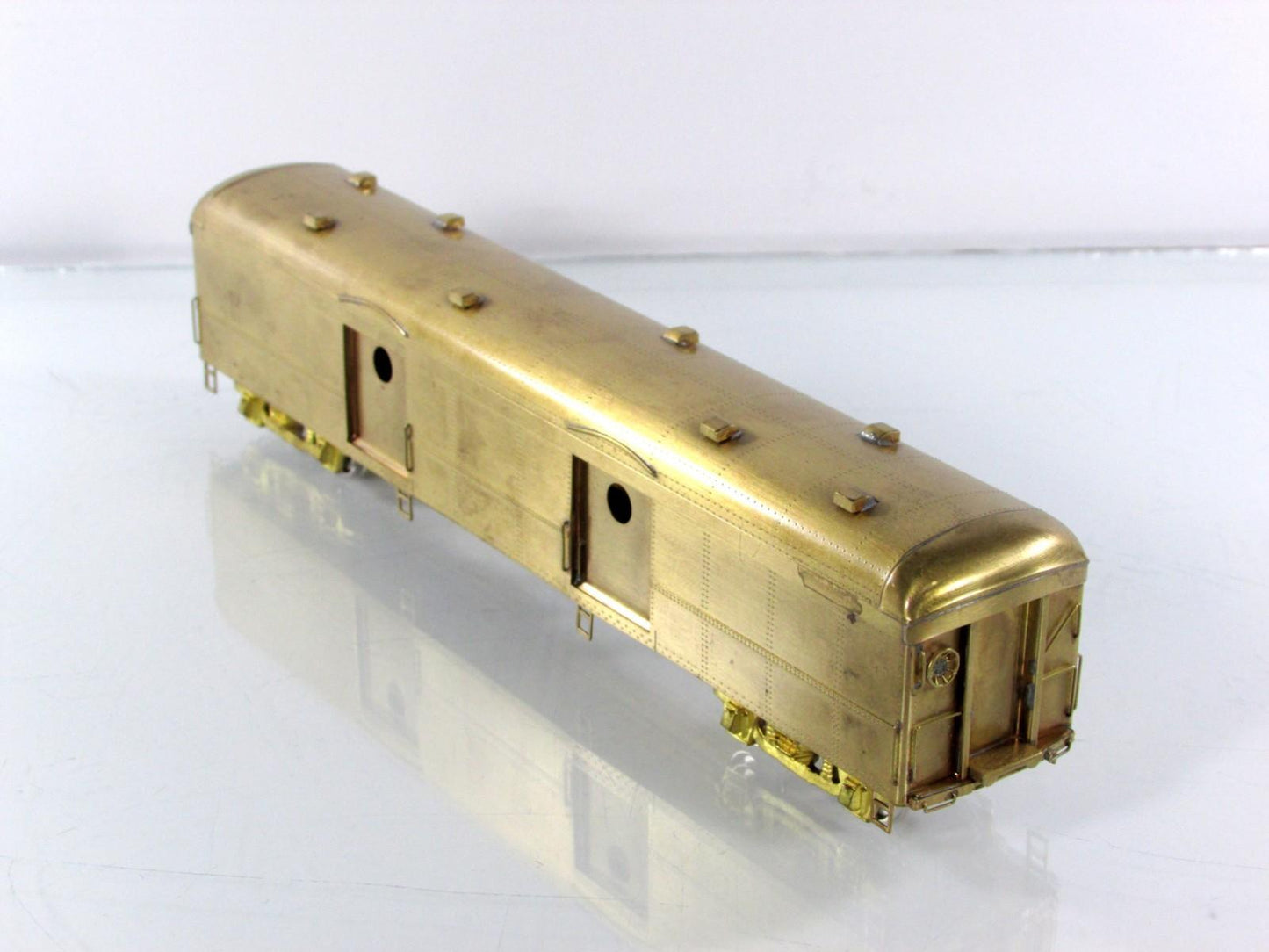 HO Scale ***PENNSYLVANIA*** Porthole Door Baggage Car --- NJ Custom Brass PS-702