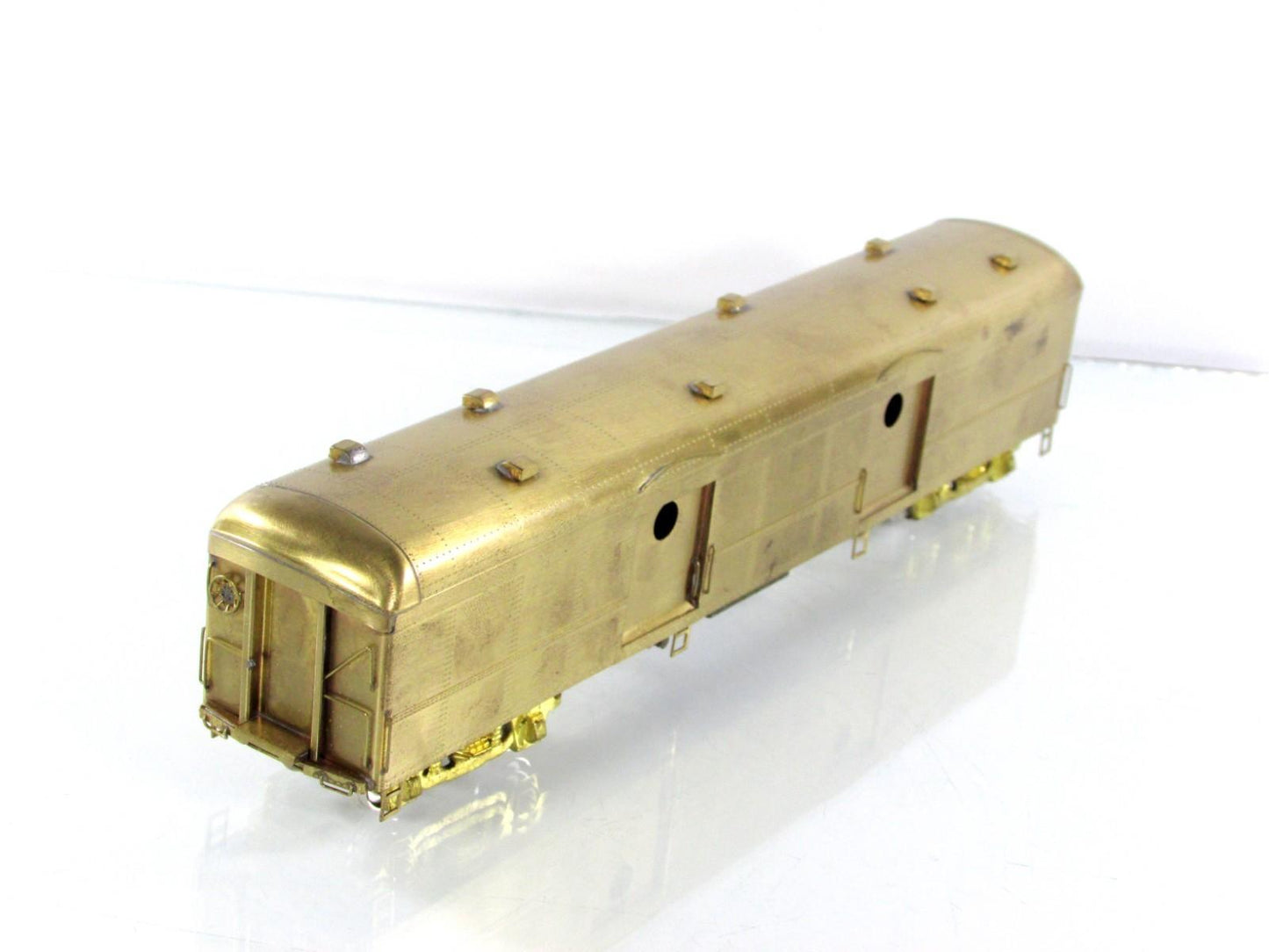HO Scale ***PENNSYLVANIA*** Porthole Door Baggage Car --- NJ Custom Brass PS-702