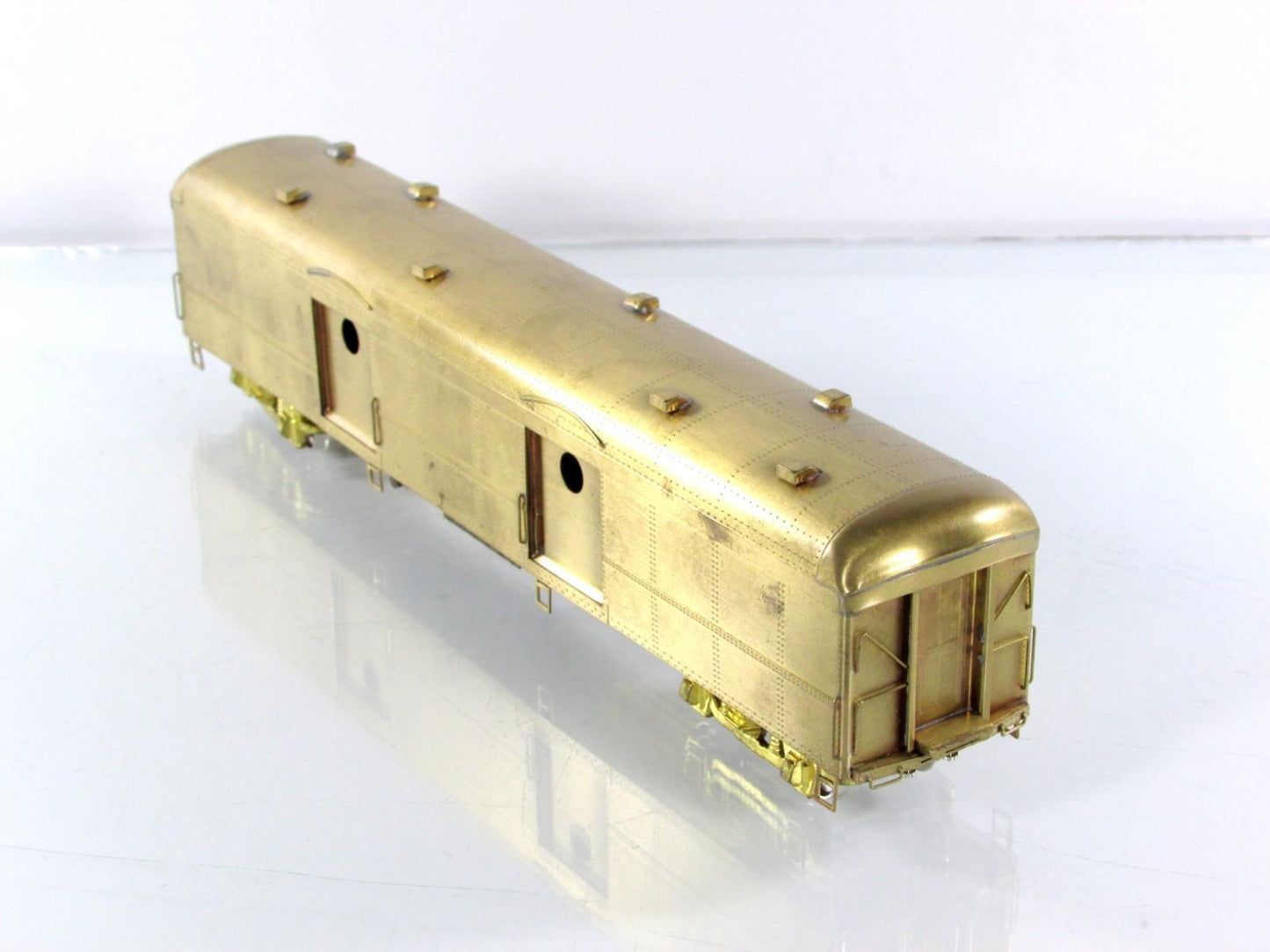HO Scale ***PENNSYLVANIA*** Porthole Door Baggage Car --- NJ Custom Brass PS-702