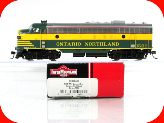 HO Scale ***ONTARIO NORTHLAND*** FP7A #1502 -- Intermountain 49948-01, DCC Ready