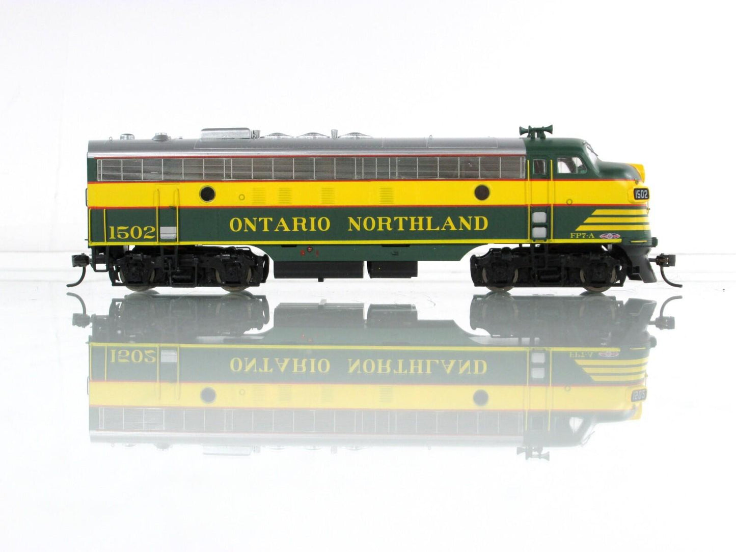 HO Scale ***ONTARIO NORTHLAND*** FP7A #1502 -- Intermountain 49948-01, DCC Ready
