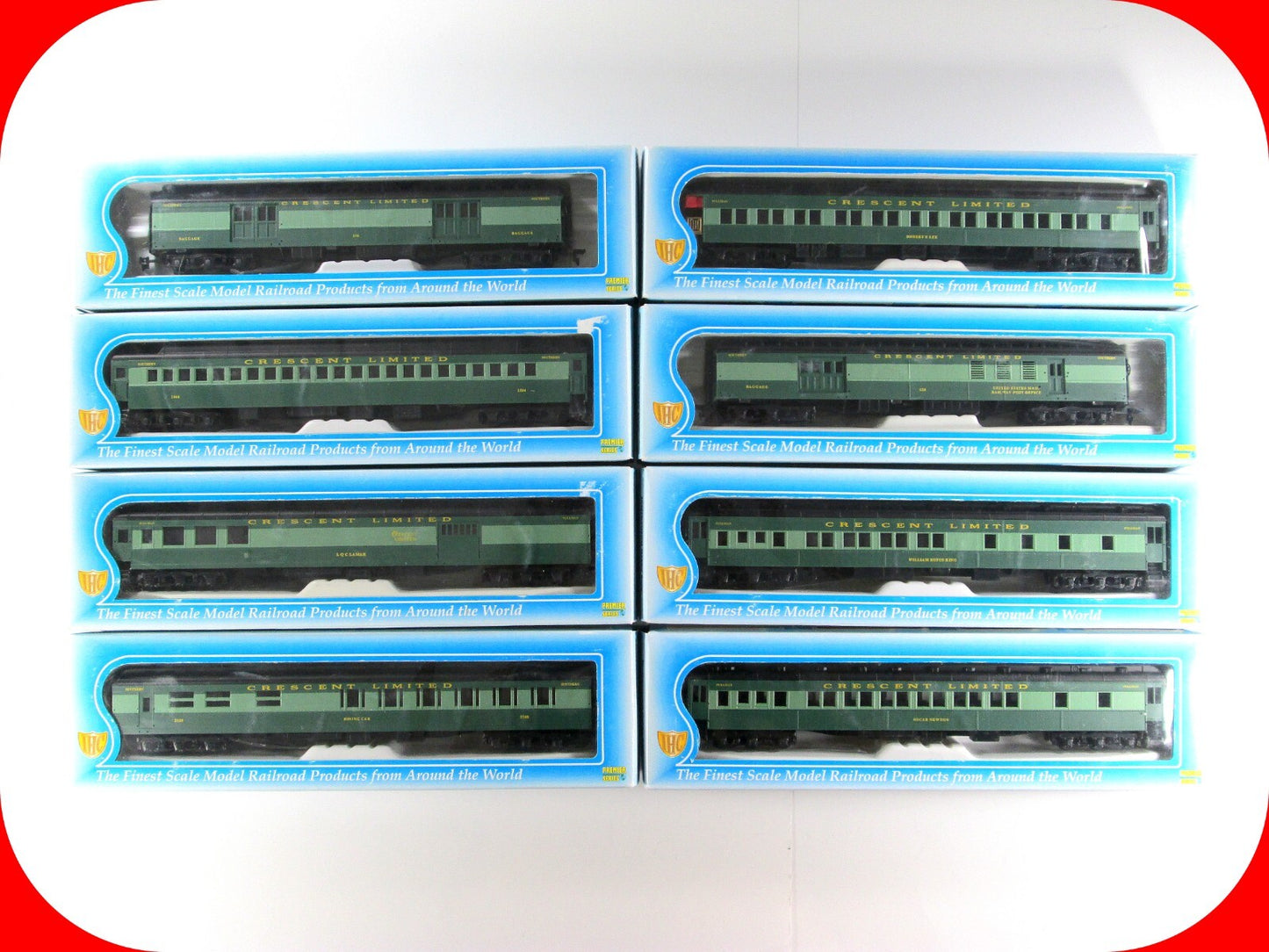 HO Scale ***SOUTHERN CRESCENT LIMITED*** Passenger Car 8-Pack Set ---- IHC 49638