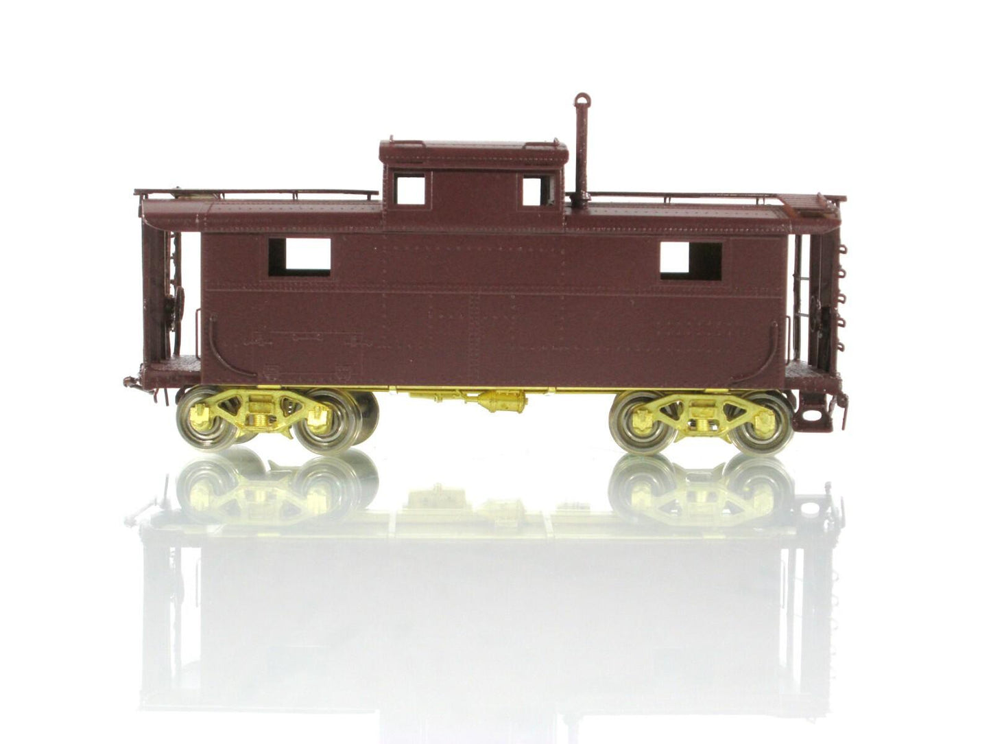 HO Scale BRASS ***Pennsylvania*** Steel Cabin N5b Caboose, PRR --- Sunset Models