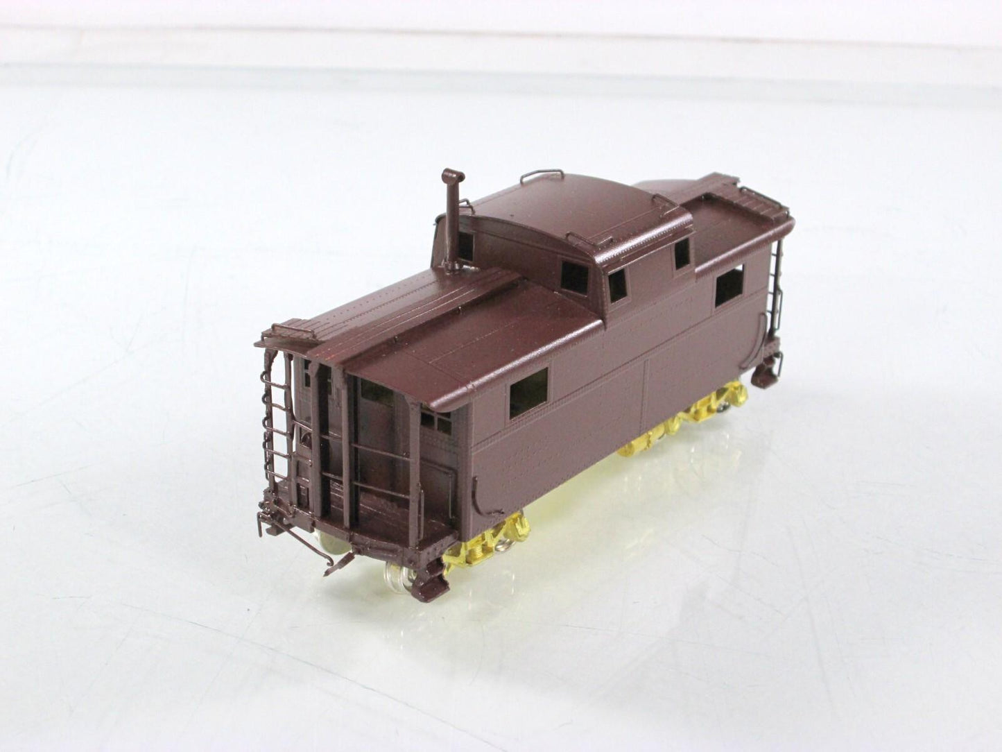 HO Scale BRASS ***Pennsylvania*** Steel Cabin N5b Caboose, PRR --- Sunset Models