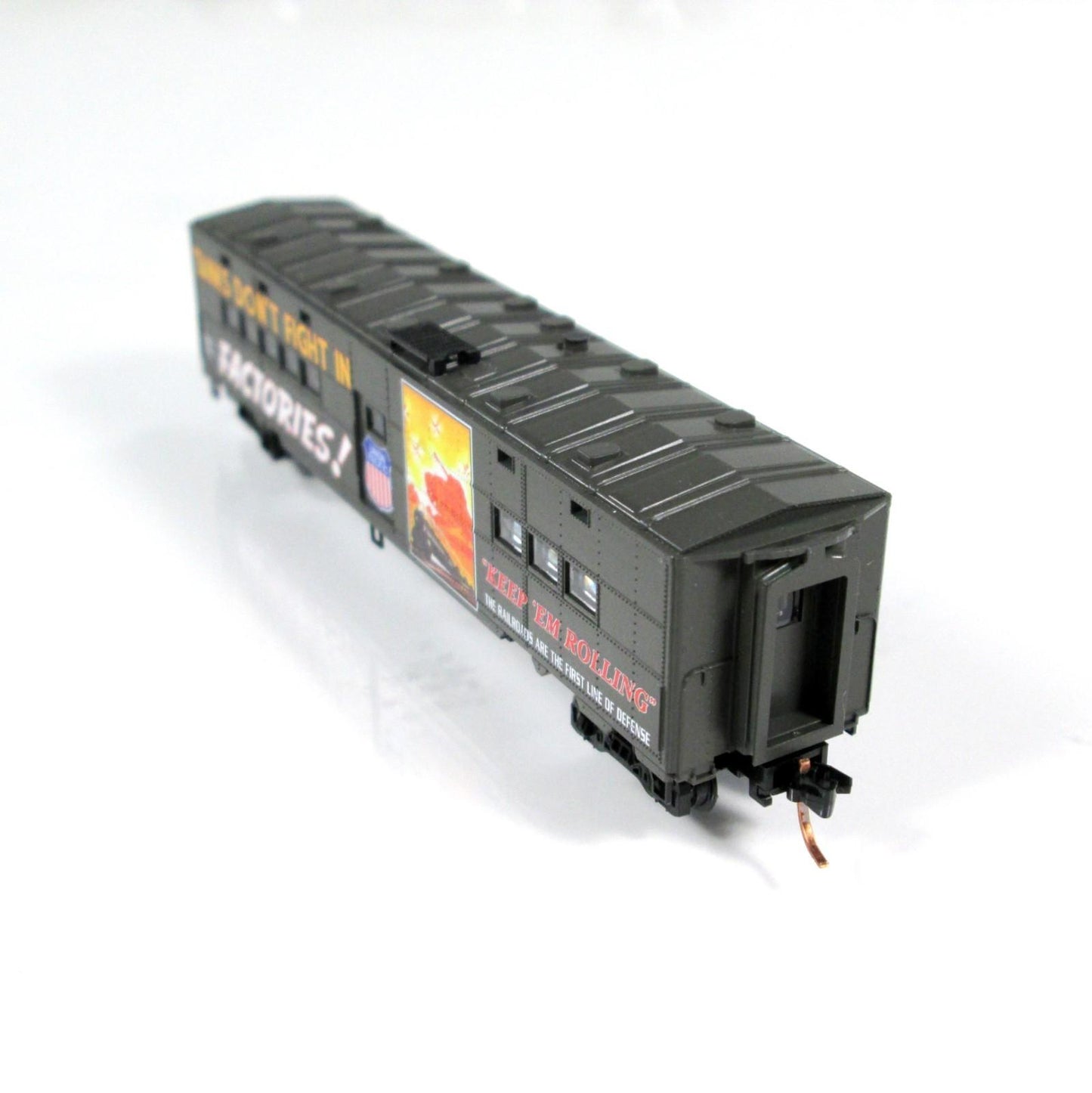 N Scale WWII Troop Kitchen ***TANKS*** Poster Art #19417 - Micro Trains 11800170