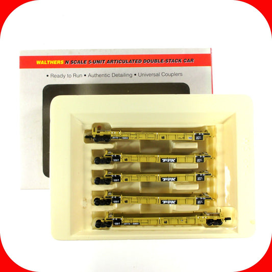 N SCALE ***TTX*** Thrall 5-Unit Articulated Well Car #72855 -  Walthers 932-8108