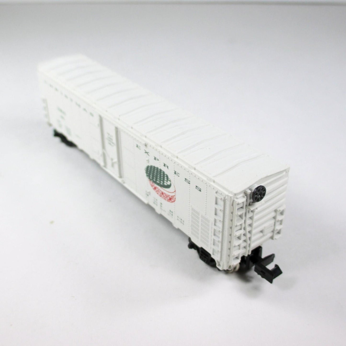 N Scale ***CHRISTMAS FRUITCAKE EXPRESS** 50' Box Car, XMAS 1991 - Con-Cor 008714