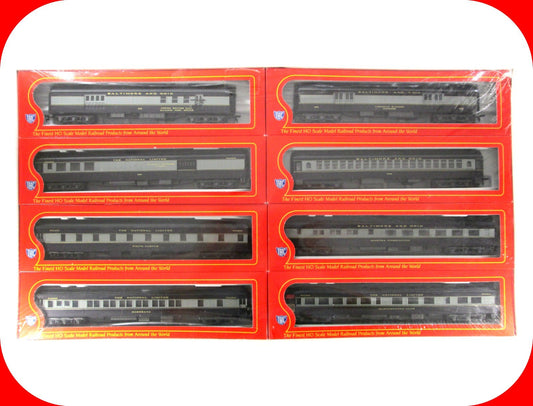 HO Scale ***B&O - NATIONAL LIMITED*** Heavyweight Passenger 8-Car Set - IHC 9102